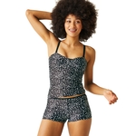 Black White Polka Dot Print