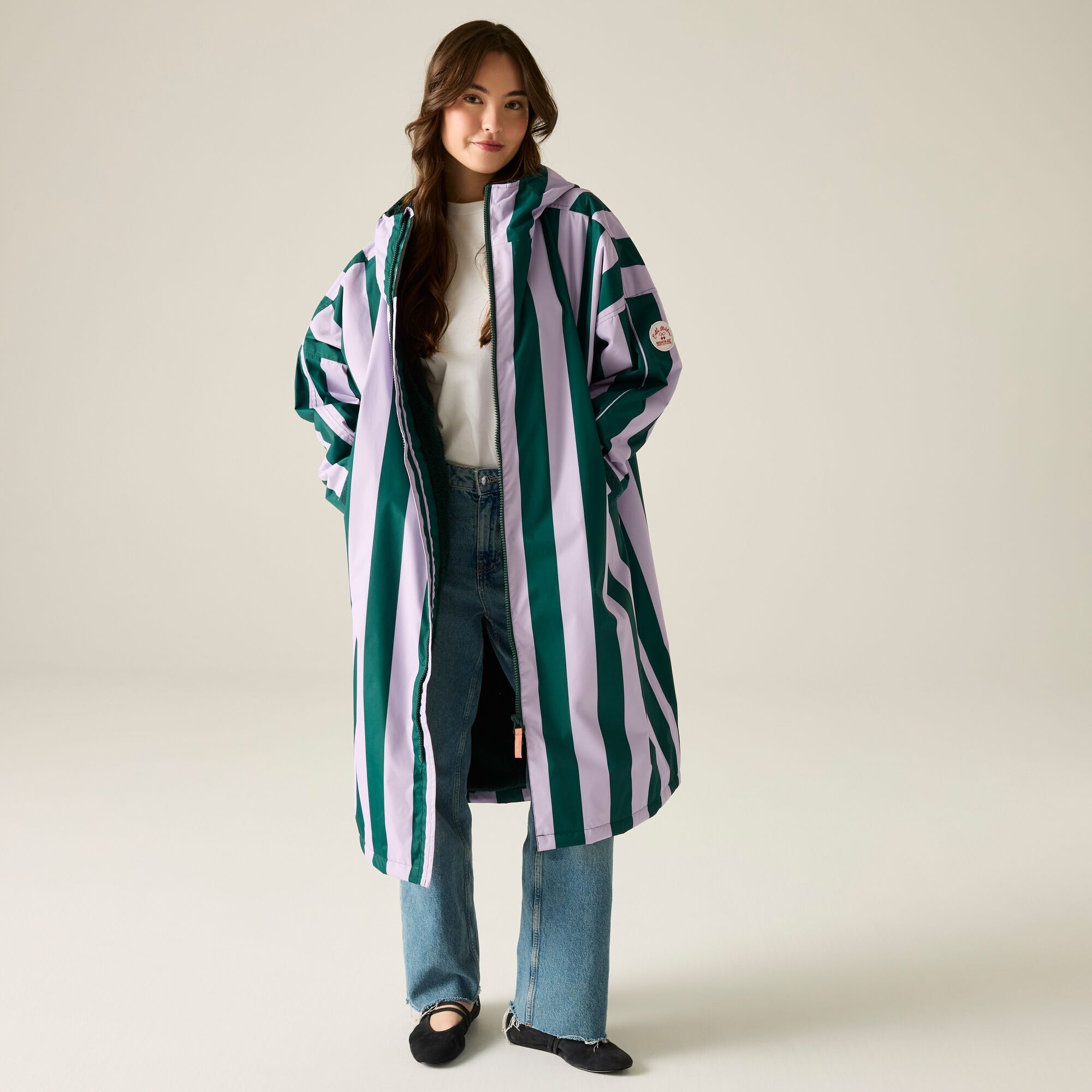Regatta Cath Kidston Changing Robe Size: L/Xl Women's Green