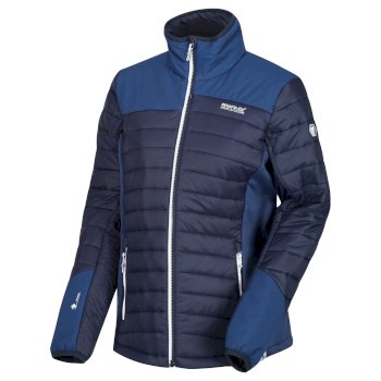 Halton III - Damen Jacke - isoliert/reflektierend Navy Prussian Blue