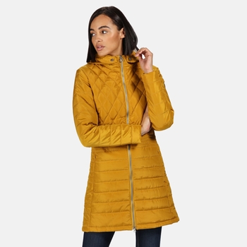 regatta womens yellow coat