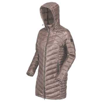 Women's Andell II Insulated Quilted Parka Jacket Oatcake