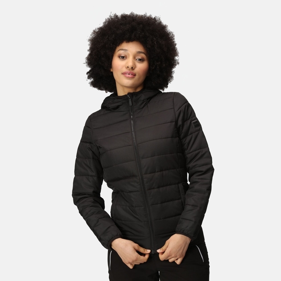 Women's Helfa Insulated Quilted Jacket Black