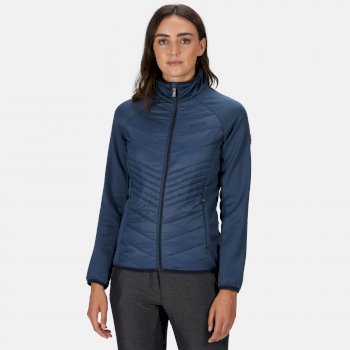 Women's Clumber Hybrid Lightweight Insulated Quilted Walking Jacket Dark Denim