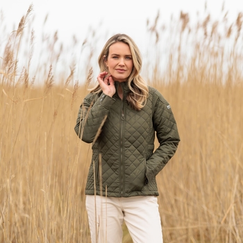 Women's Charleigh Quilted Insulated Jacket Grapeleaf