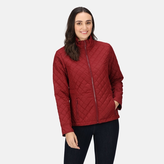 Women's Charleigh Quilted Insulated Jacket Cabernet