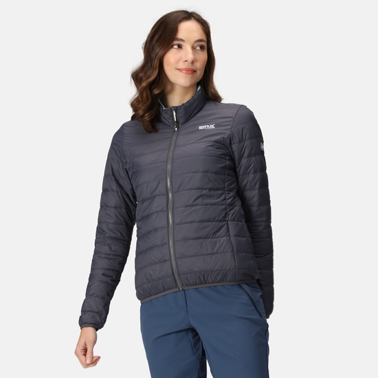 Women's Hillpack Insulated Quilted Jacket Seal Grey Sea Haze