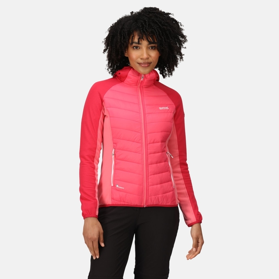 Women's Andreson VI Hybrid Insulated Quilted Jacket Tropical Pink Rethink Pink