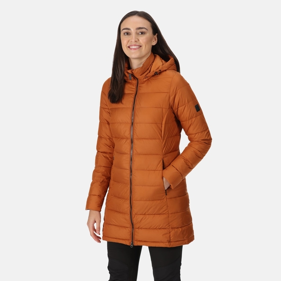 Women's Starler Insulated Padded Jacket Copper Almond