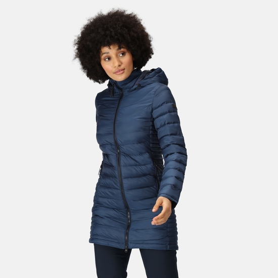 Andel III Parka légère pour femme Bleu