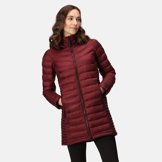 Andel III Parka légère pour femme Rouge