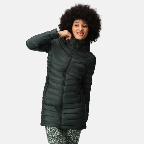 Andel III Parka légère pour femme Vert