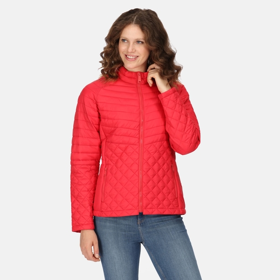 Women's Tulula Quilted Jacket Miami Red 