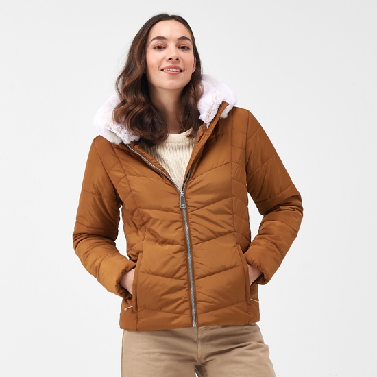 Women's Wildrose Baffled Jacket Rubber