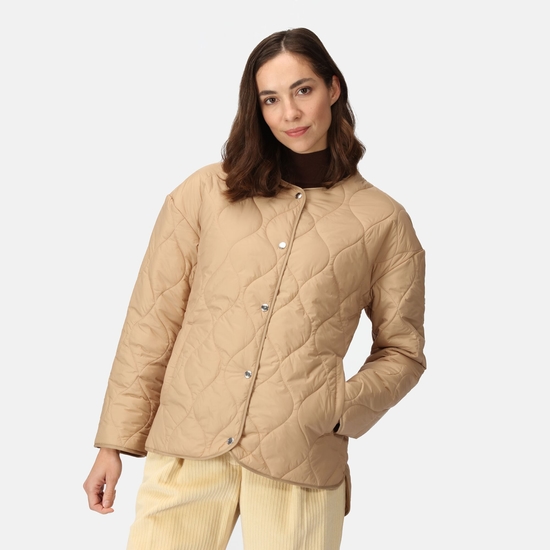 Women's Harletta Baffled Jacket Barleycorn