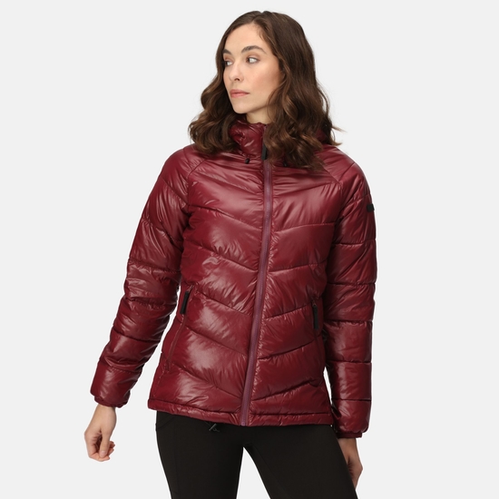 Toploft III Femme Veste baffled Bourgogne