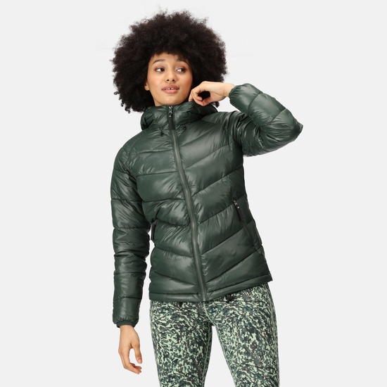 Toploft III Baffle-Jacke für Damen Grün