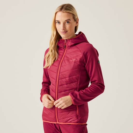 Andreson VIII Femme Veste hybride Rouge