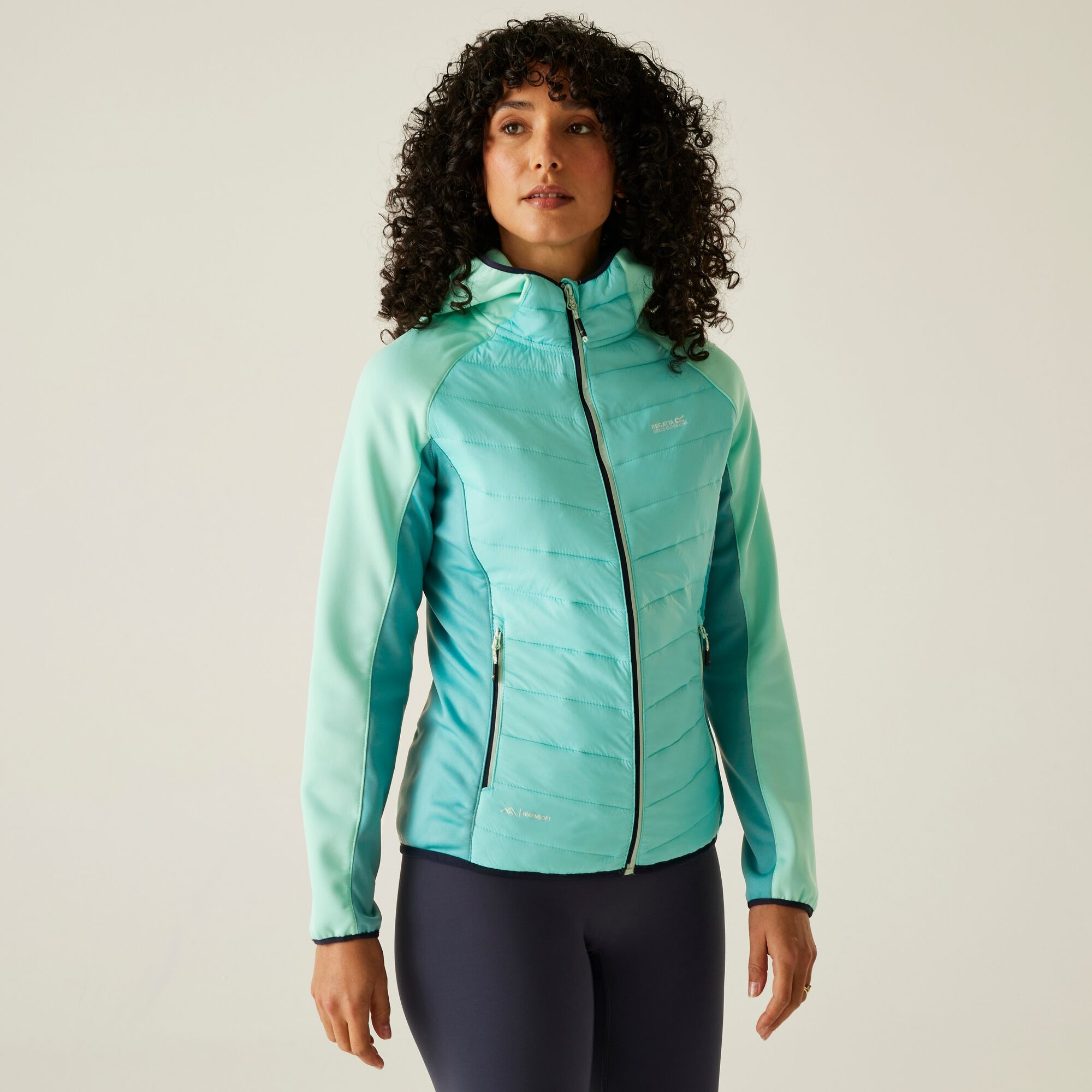 Regatta Damska kurtka wiosenna hybrydowa Andreson VIII Niebieski