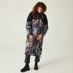 Black Broquard Print