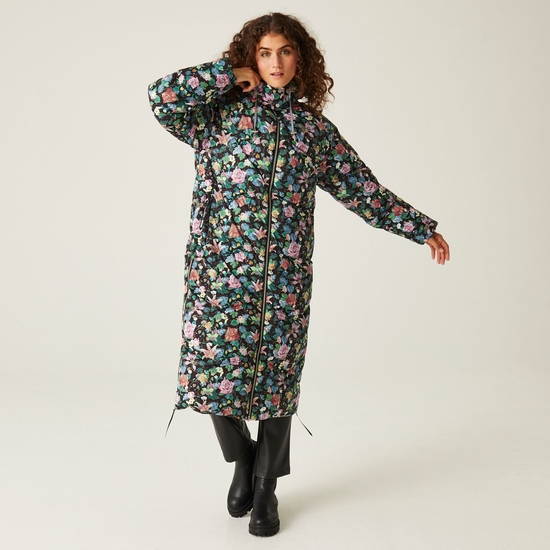 Christian Lacroix - Women's Milhaud Longline Baffled Jacket Malmaison Print