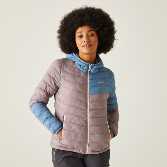 Women's Hooded Hillpack II Jacket Heather Coronet Blue