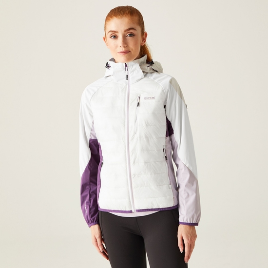 Pro Hybridjacke für Damen Weiß