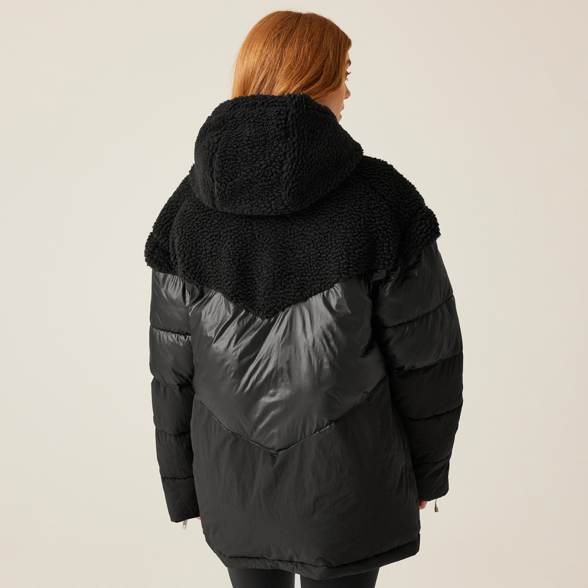 Regatta Christian Lacroix Damska kurtka pikowana zimowa Sete Czarny