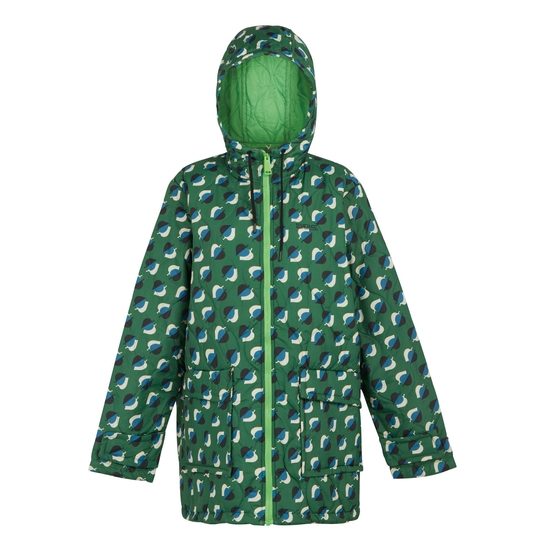 Orla Kiely Veste imperméable Vert