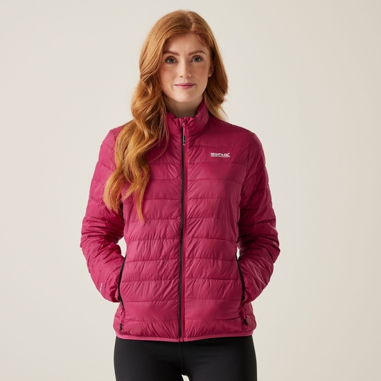 Women's Hillpack II Insulated Jacket Deep Pink Black