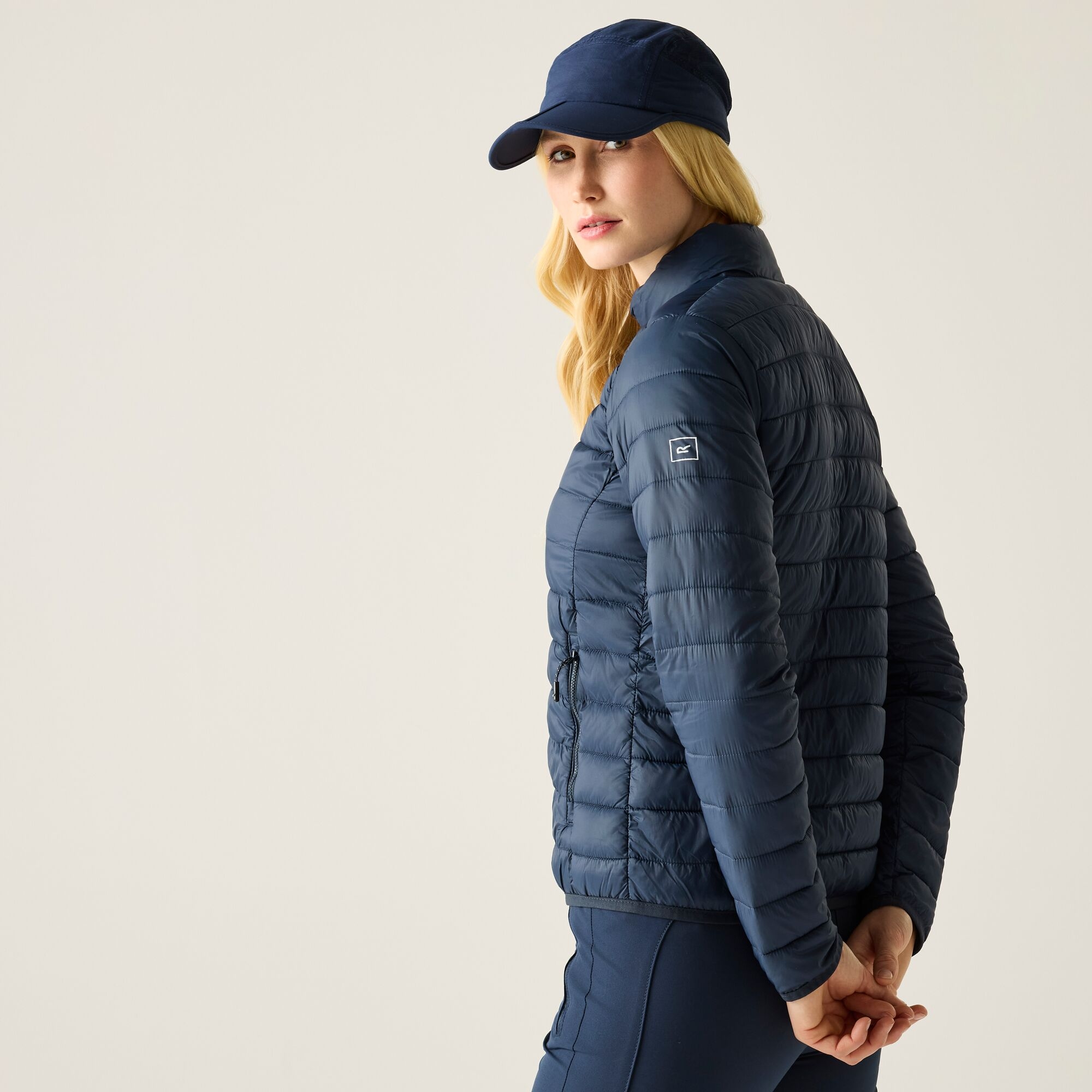 Regatta   Kurtka damska przejściowa ocieplana Hillpack II Niebieski