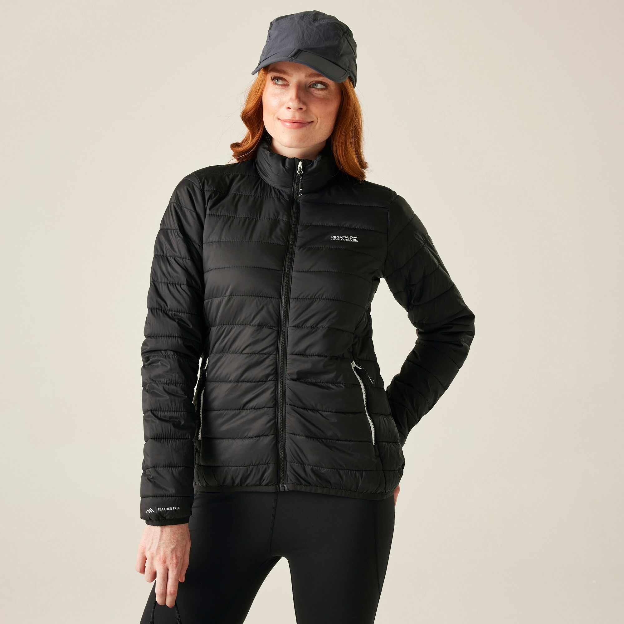 Regatta Kurtka damska przejściowa ocieplana Hillpack II Czarny