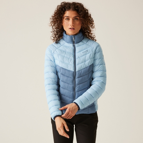 Women's Dalent Quilted Jacket Clear Sky Coronet Blue