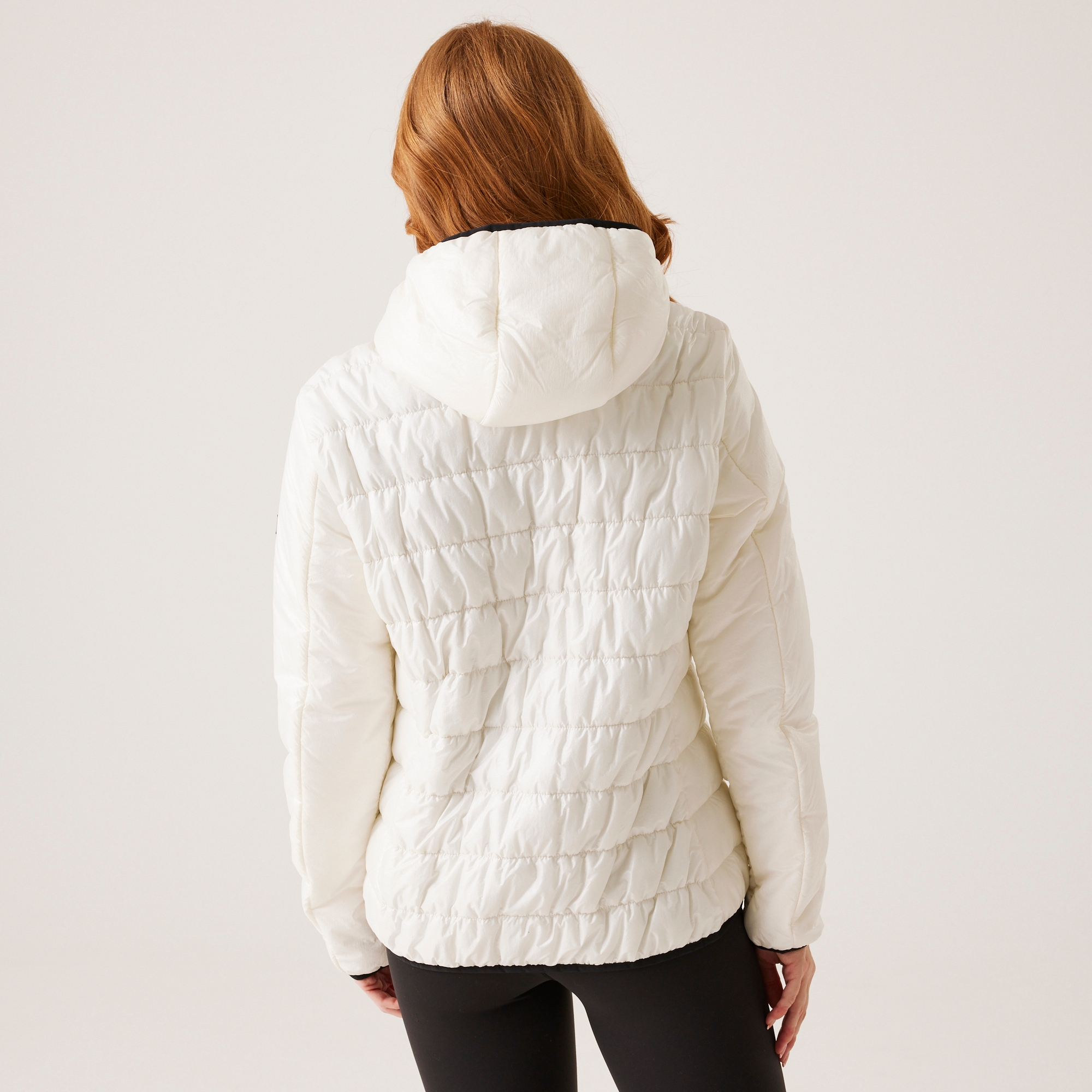 Damska kurtka przejściowa ocieplana pikowana Heatherly Biały