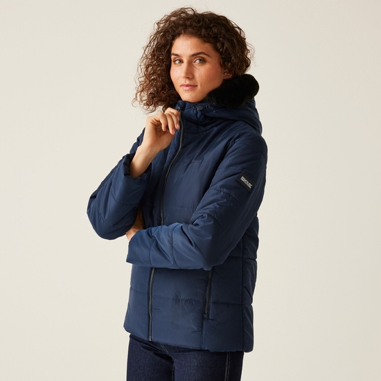 Women's Winnie Quilted Jacket Navy
