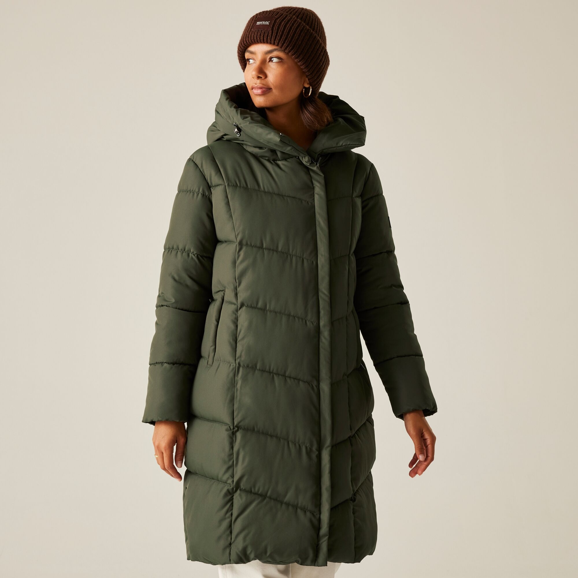 Regatta Nurie Quilted Jacket Size: 20 Women's Green