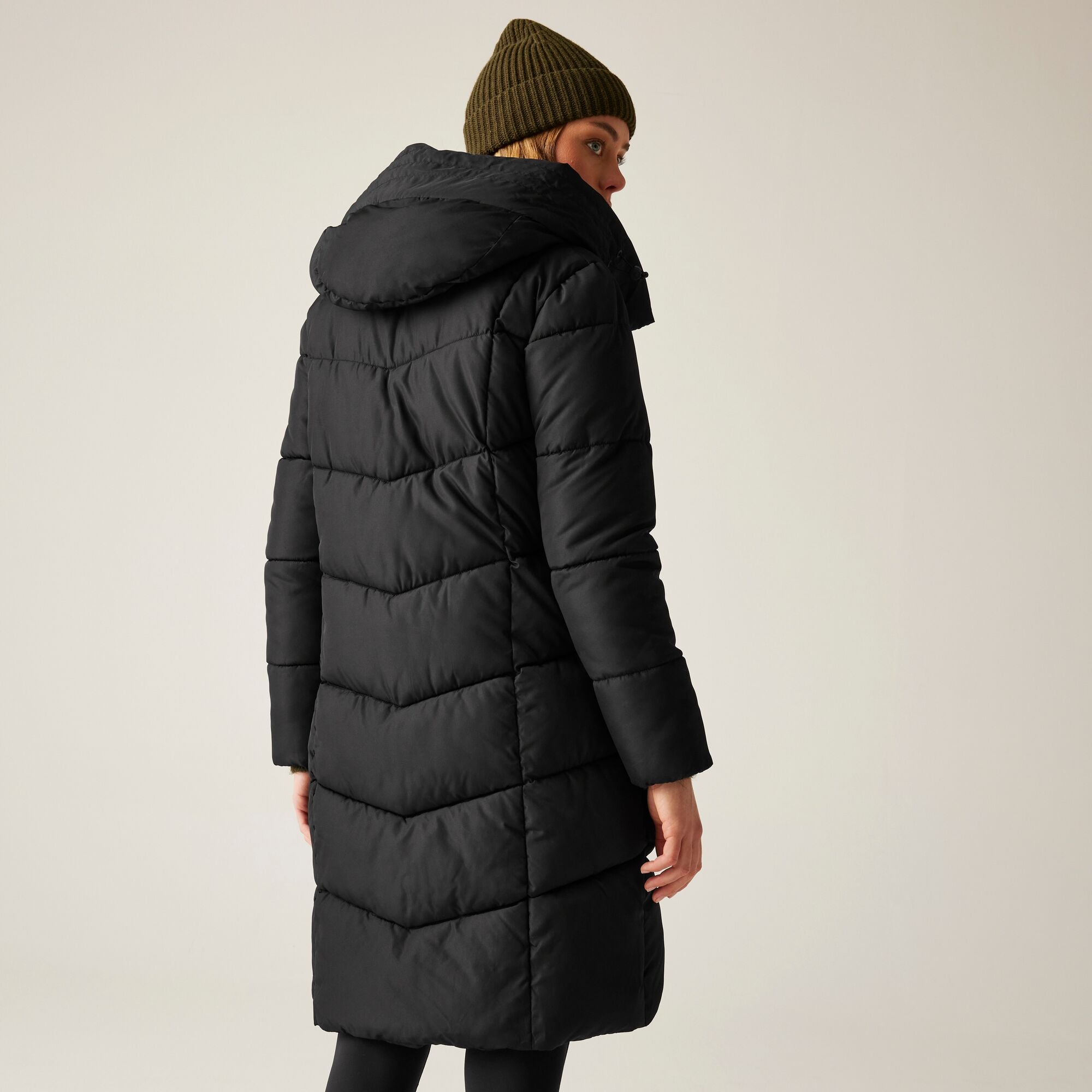 Regatta Płaszcz damski zimowy ocieplany Nurie Czarny