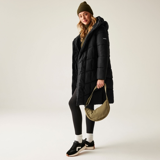 Veste matelassée Nurie pour femme Noir