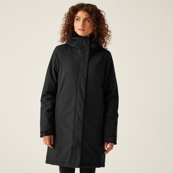 Veste matelassée Dallymoore pour femme Noir