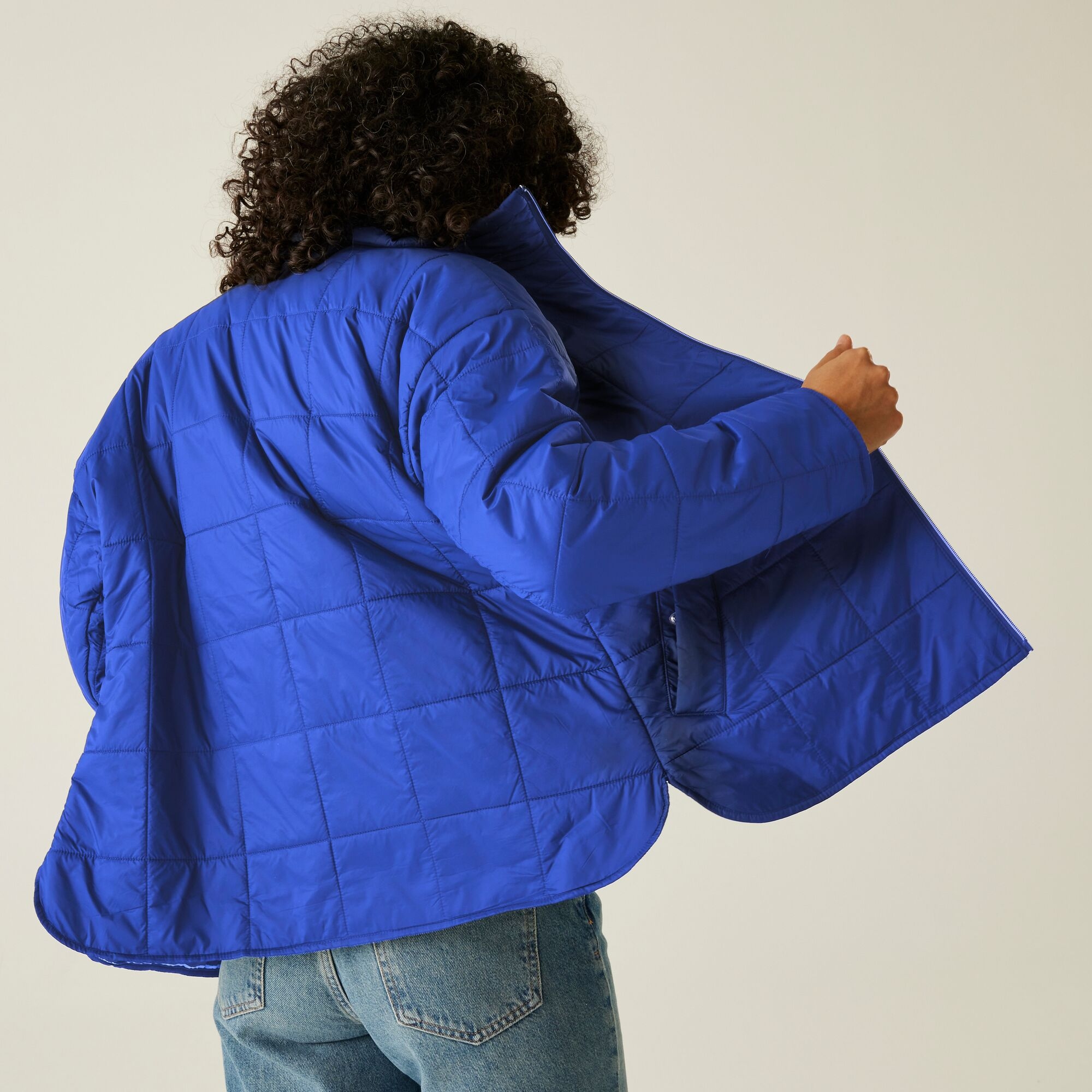 Regatta Damska kurtka przejściowa pikowana Courcelle II Niebieski