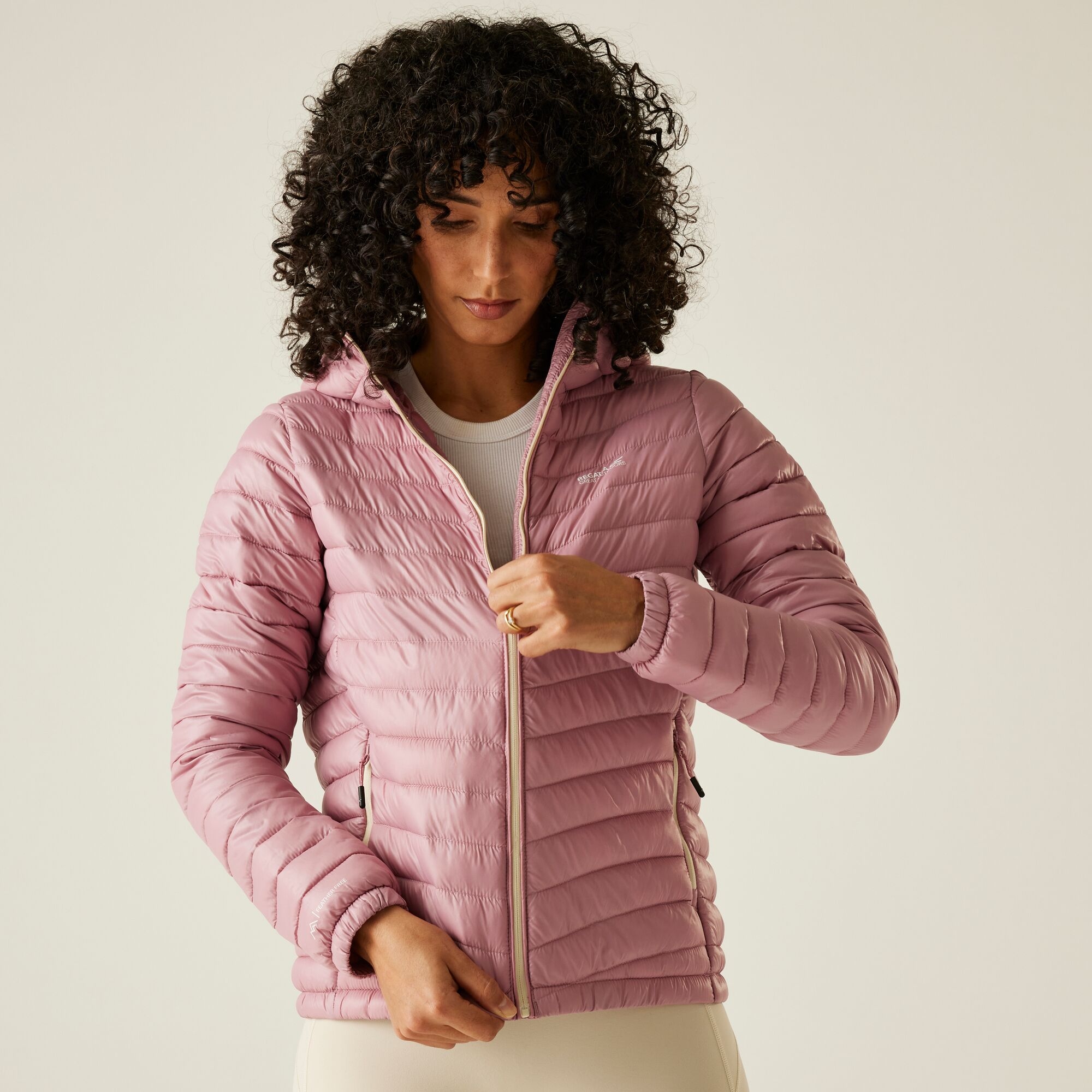 Regatta Regatta Kurtka damska przejściowa pikowana Hurden Różowy