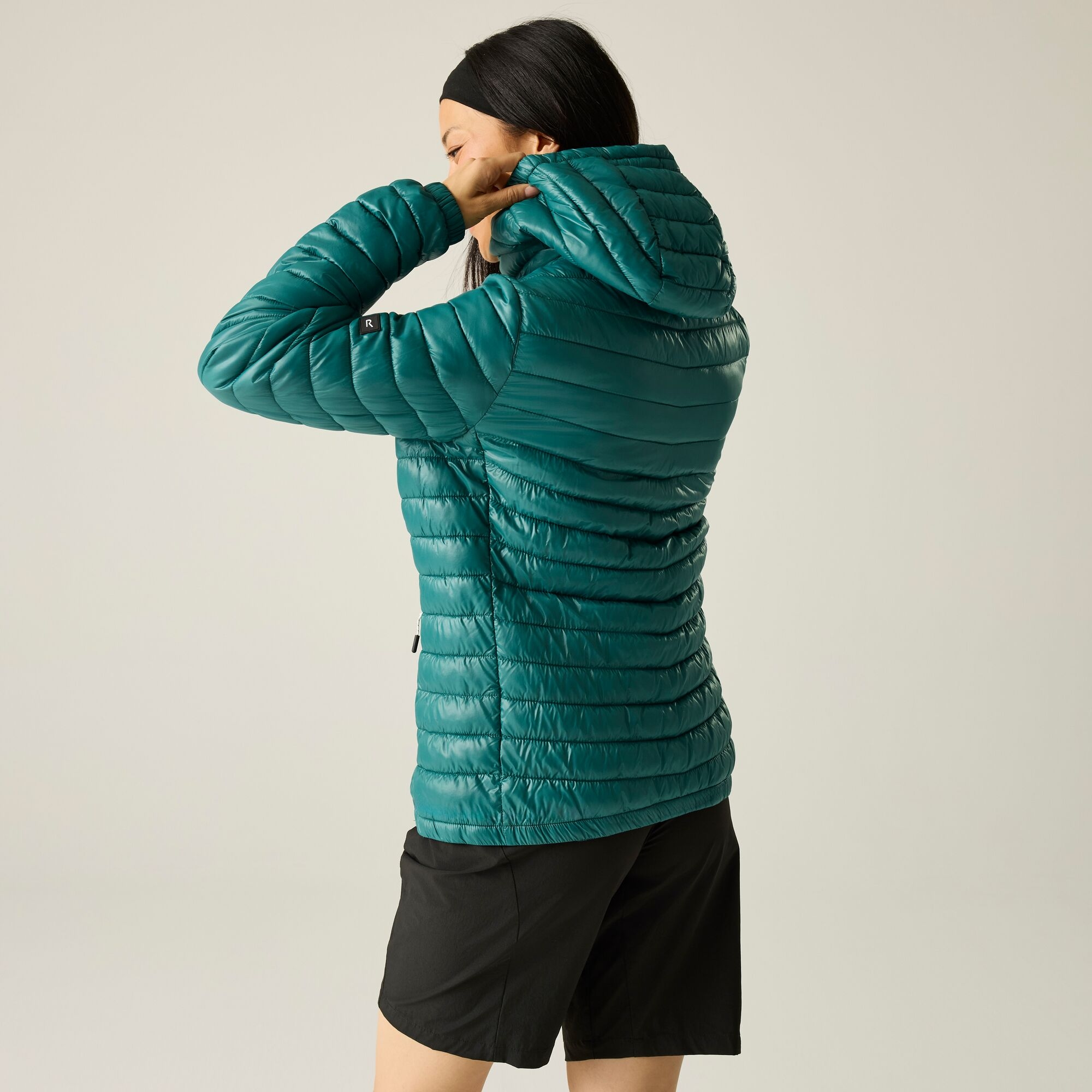 Regatta   Kurtka damska przejściowa pikowana Hurden Zielony