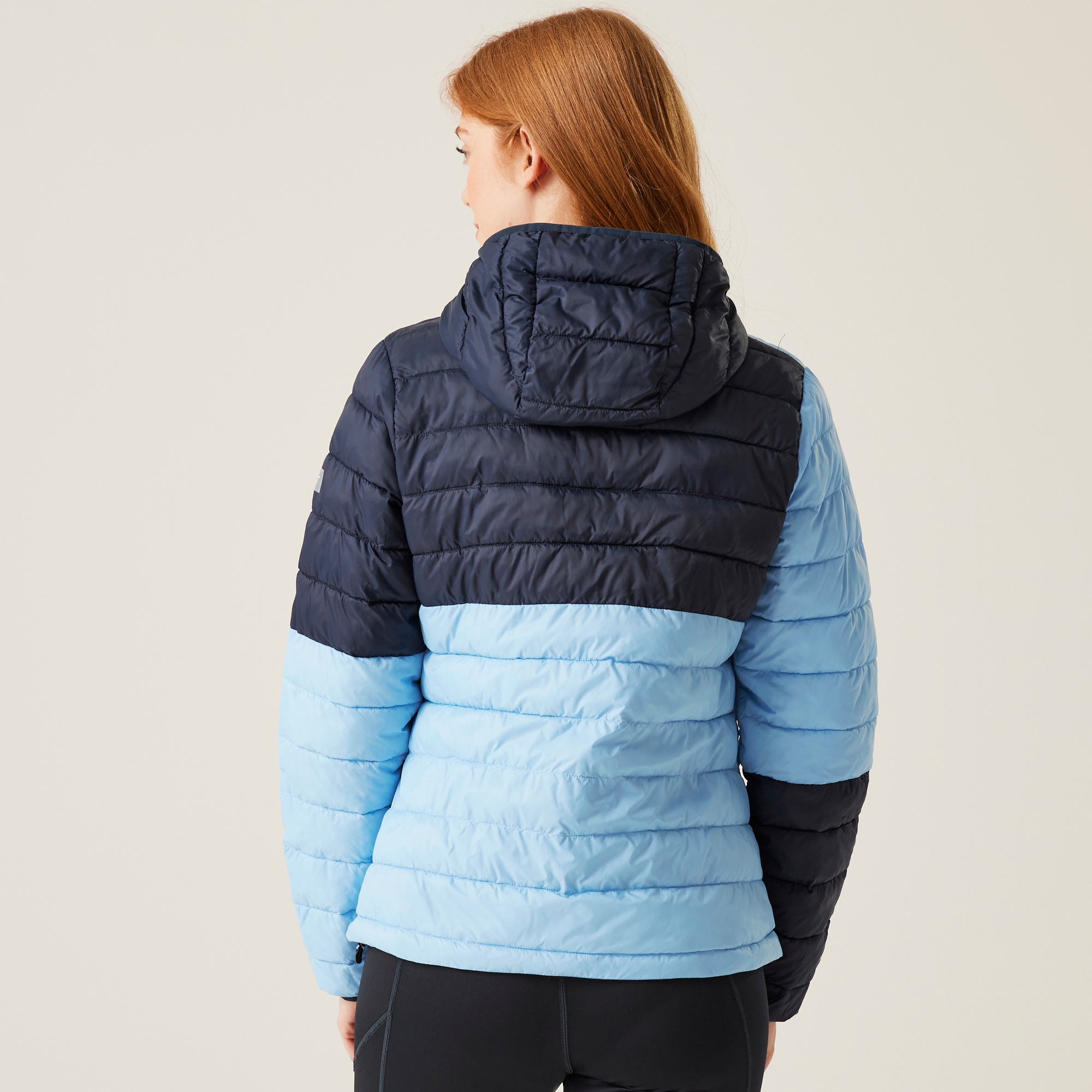 Regatta Damska kurtka przejściowa z kapturem Hillpack II Niebieski