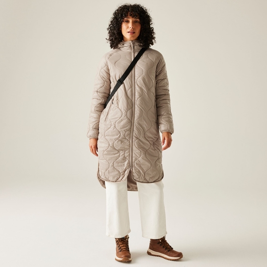 Veste matelassée pour femme Triea Beige