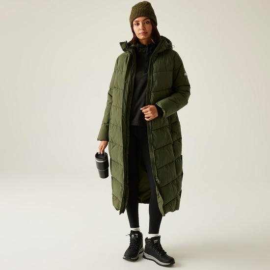 Veste matelassée pour femme Eloria Vert