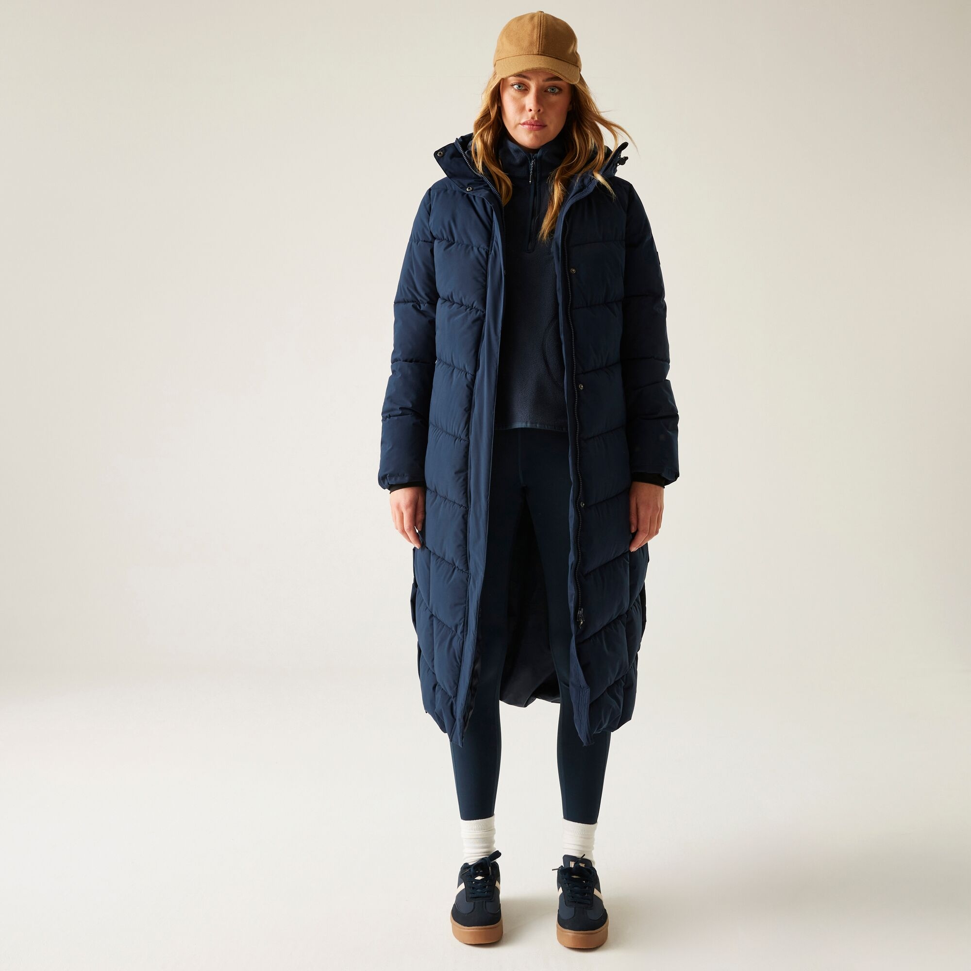 Regatta Płaszcz damski zimowy ocieplany Eloria Niebieski