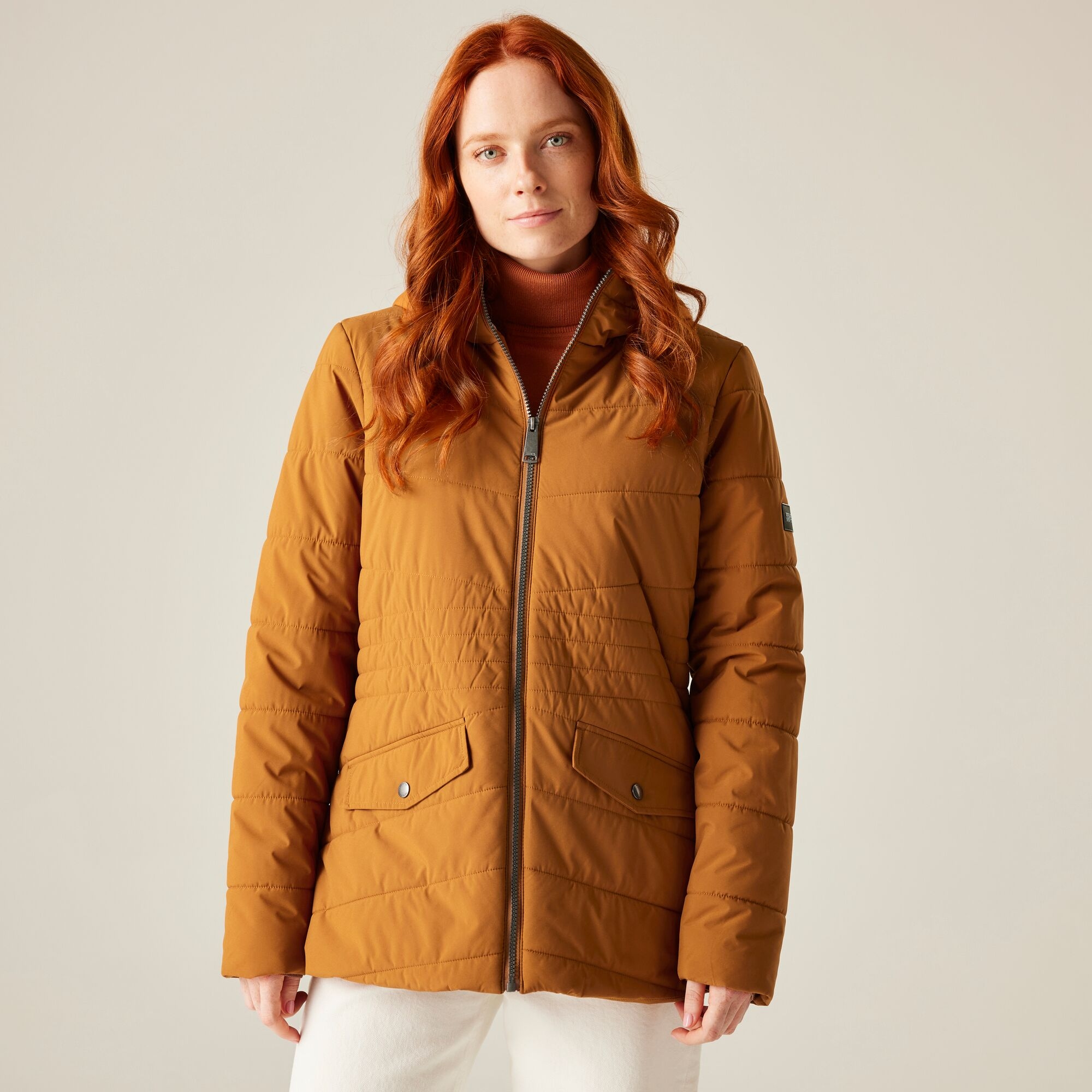 Agara Steppjacke Für Damen Größe 42 Braun Regatta