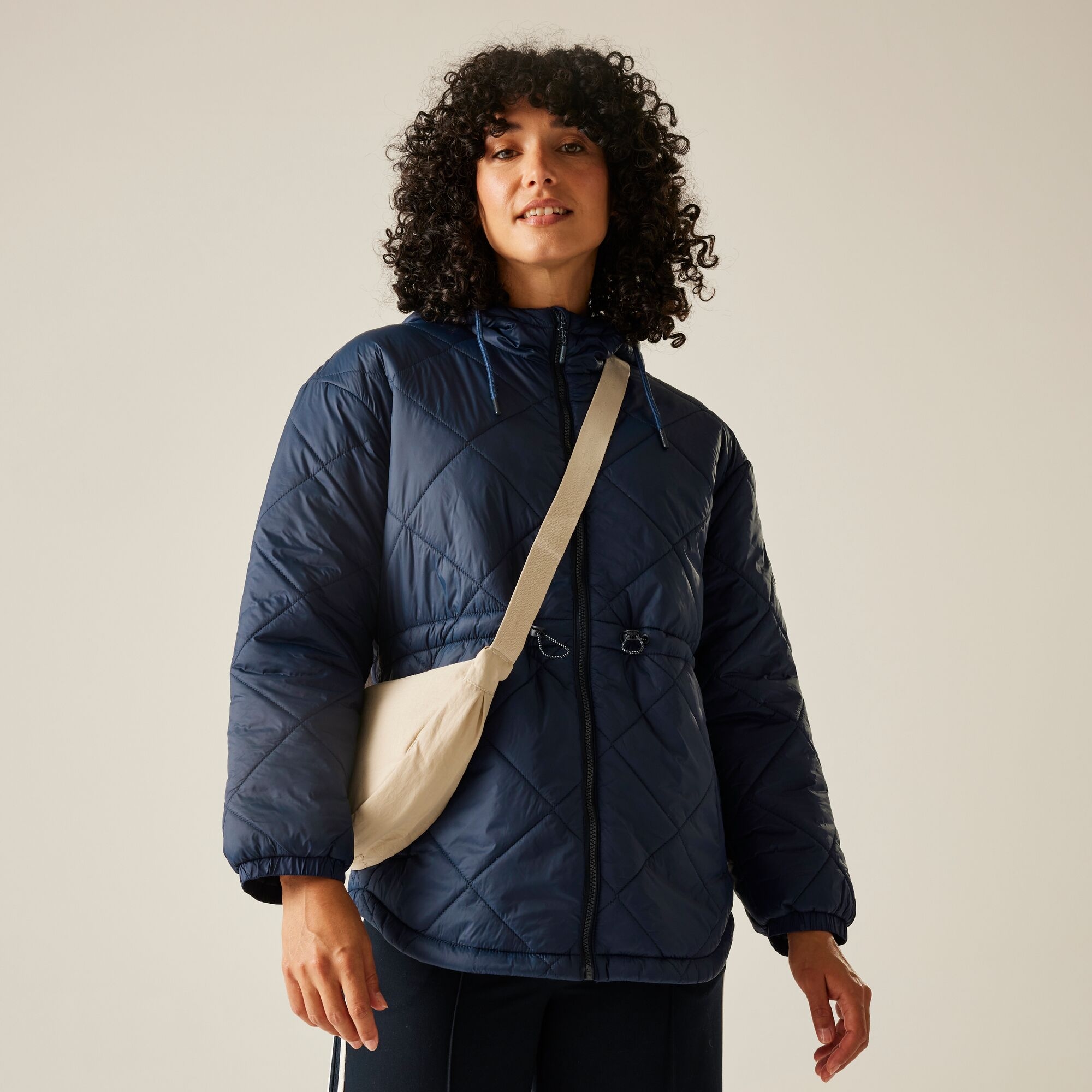 Regatta Women's Ivey Quilted Jacket - Blue Size 14