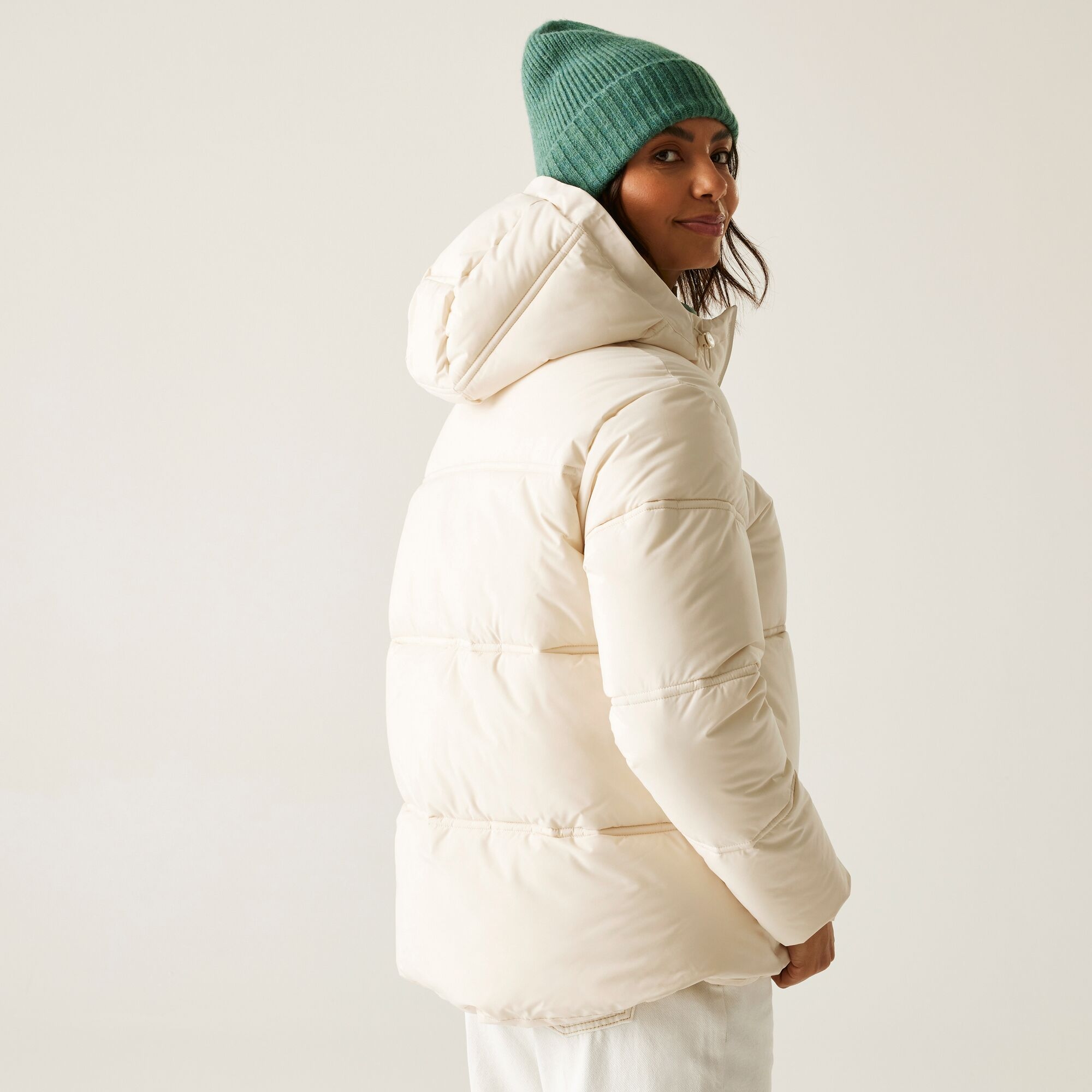 Kurtka damska zimowa ocieplana Roxienne Biały