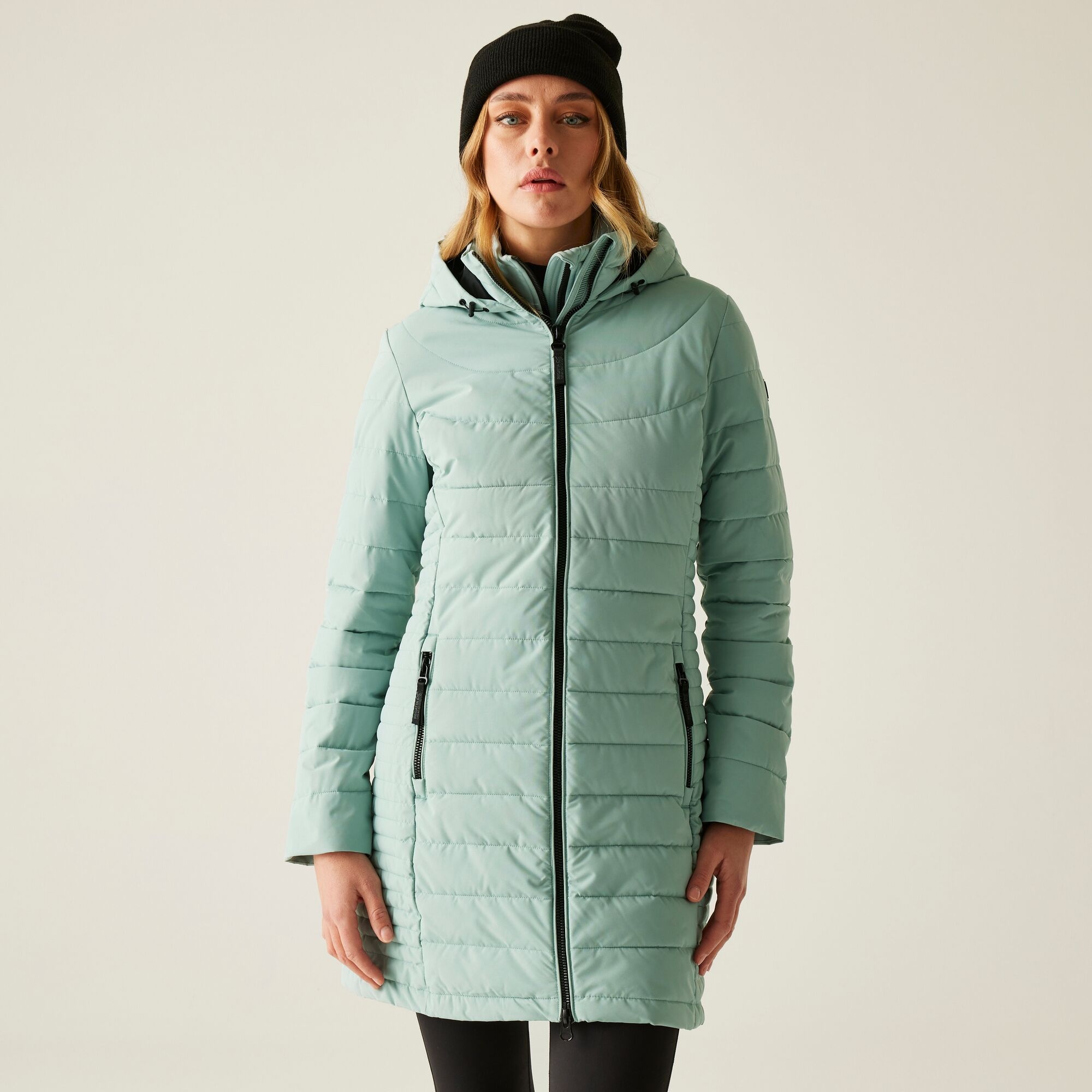 Regatta Płaszcz damski zimowy ocieplany Andria Zielony