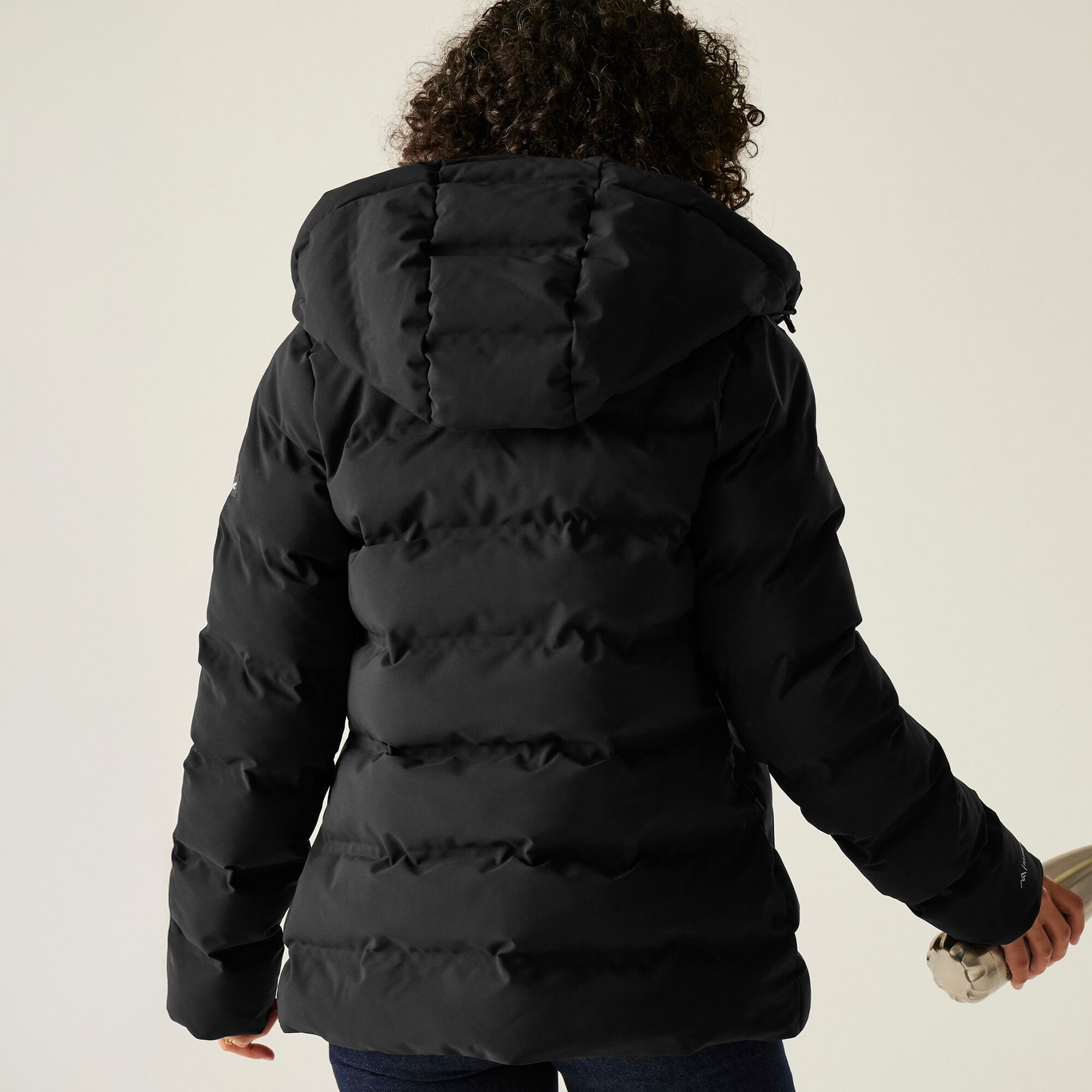 Regatta Women's Winter Waterproof Altoro Thermal Puffer Jacket - Black Size 20 - Image 3